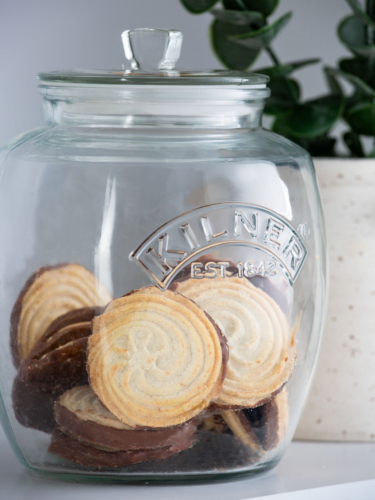 Kilner Set of 2 Clear Universal Storage Jars