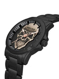 Police Flick Skull Dial Black Watch