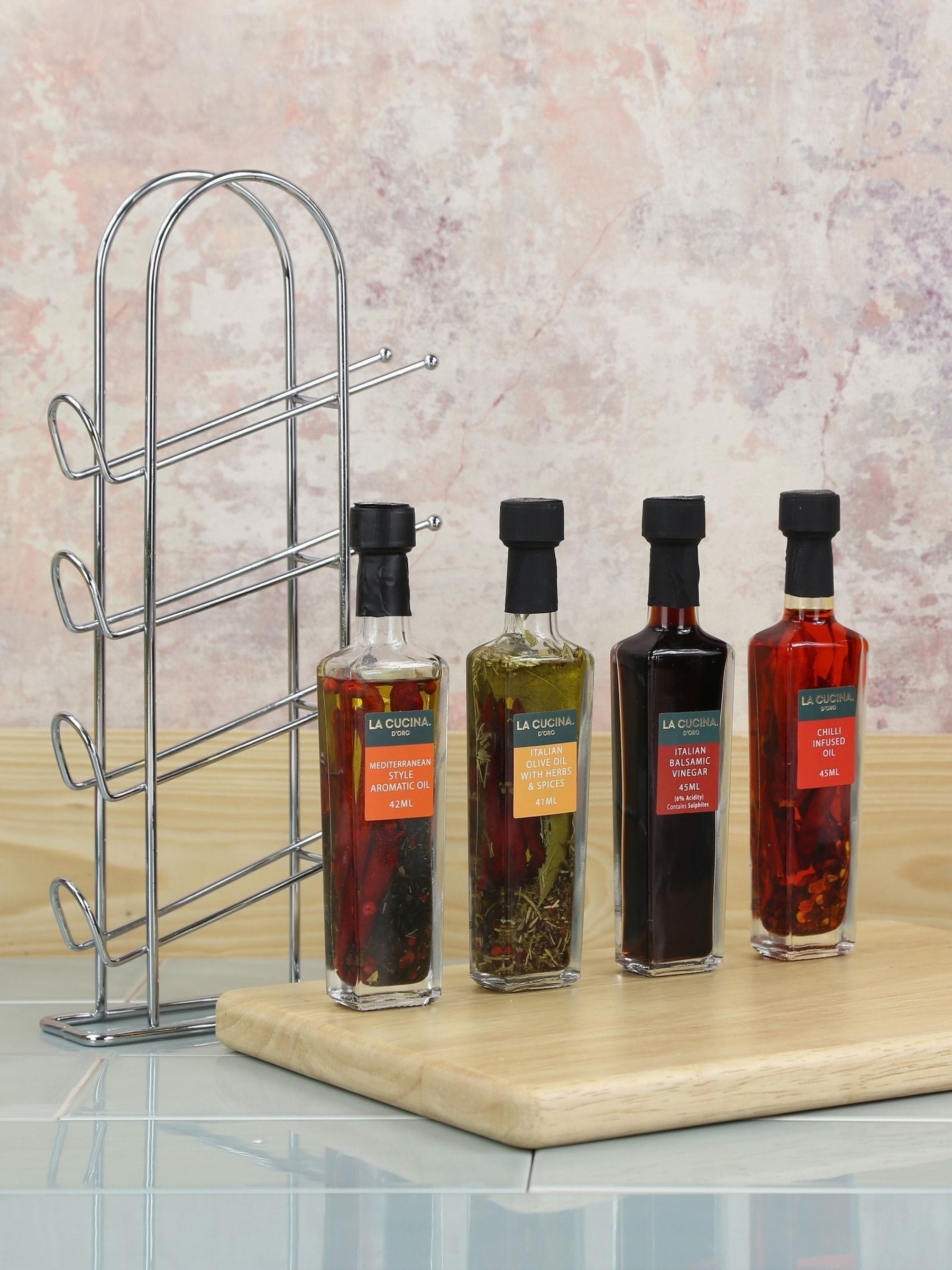 Kimm & Miller assorted infused oils and vinegar gift set, UK version