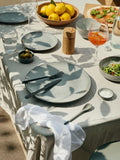 Broste Copenhagen Soft Blue Nordic Sea Dinner Set for Four