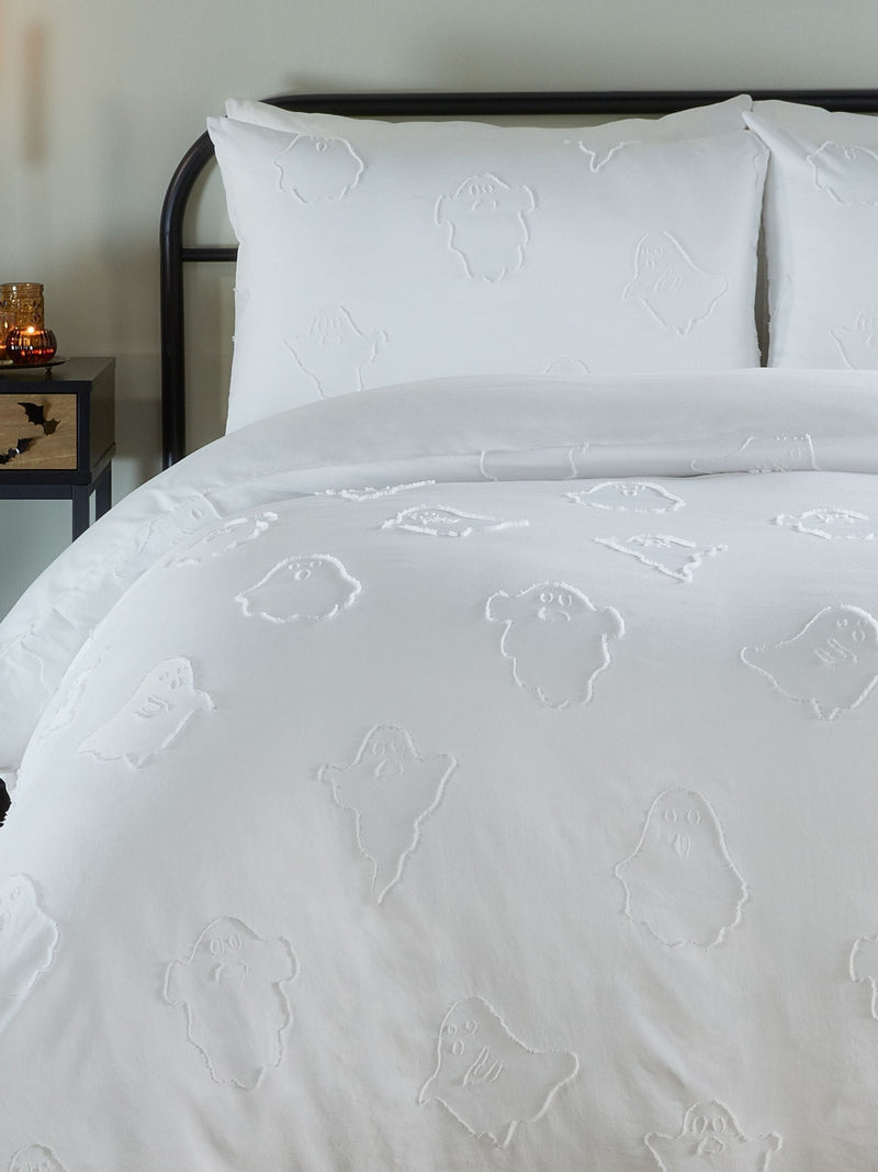 Duvet Day White Ghostly Ghouls Duvet Set