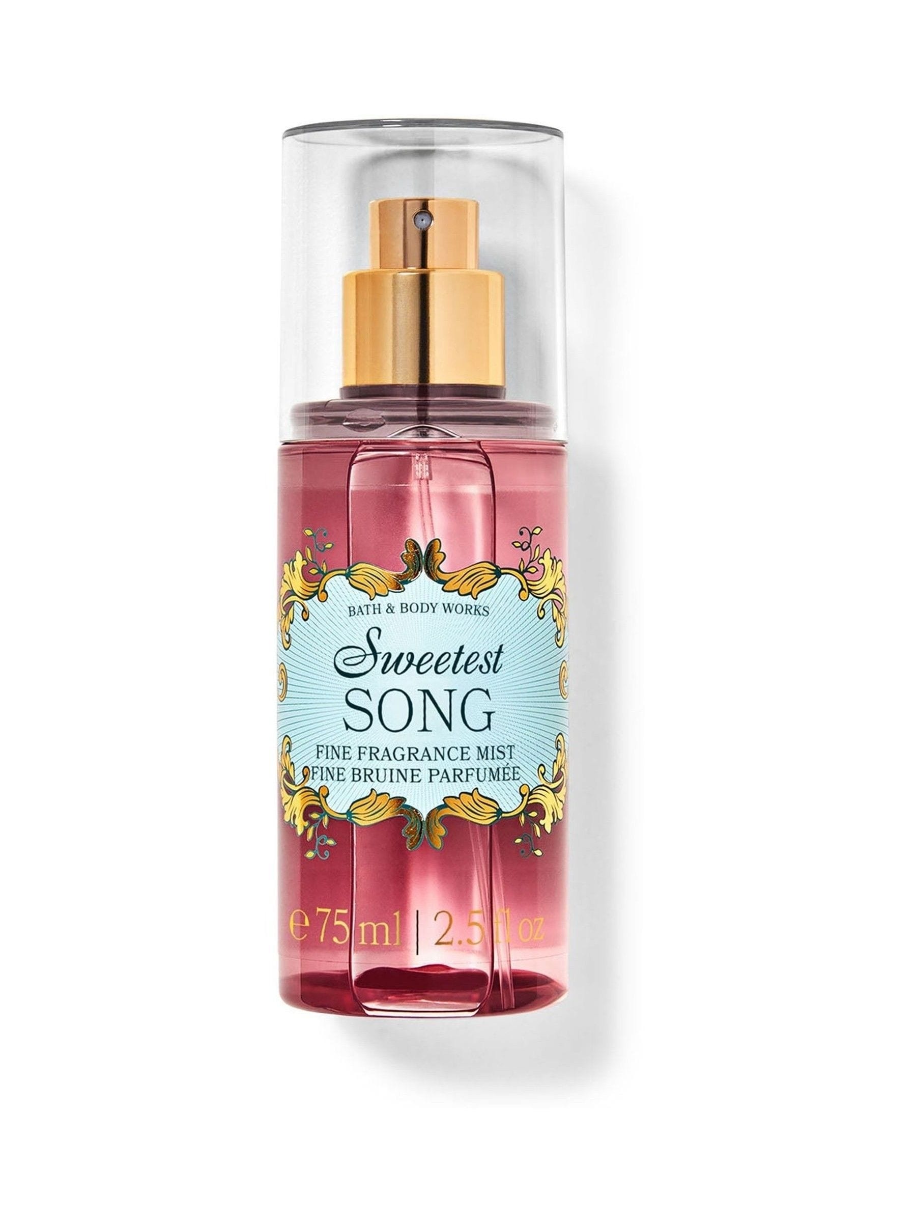 Travel Fine Fragrance Mist with Blush Raspberries and Whipped Musk 75ml