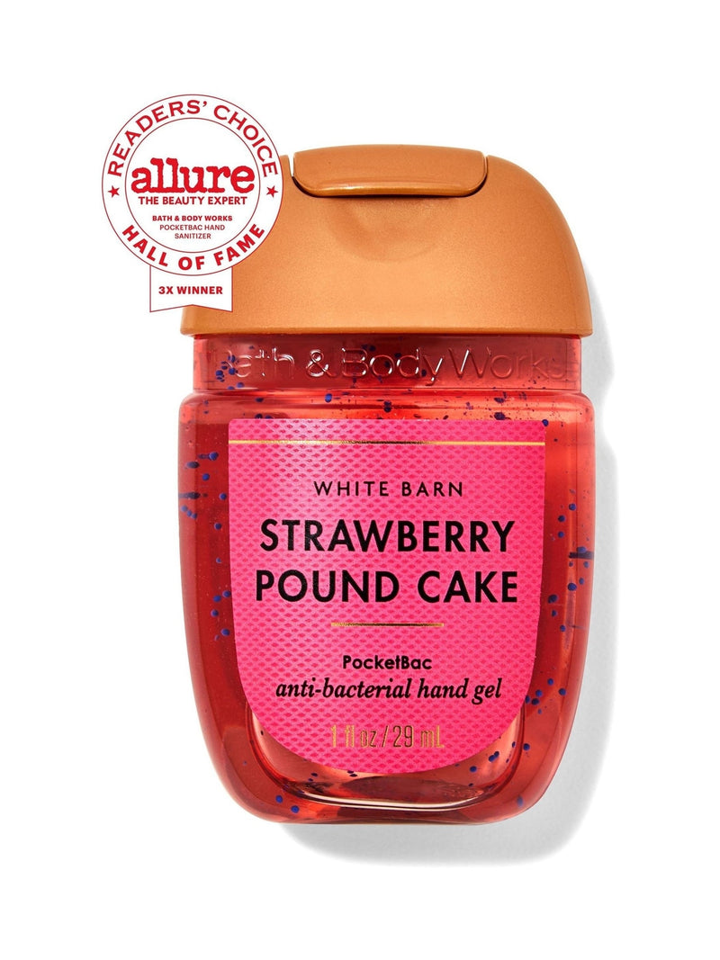 Bath & Body Works cleansing hand gel Strawberry Pound Cake 29ml - British product