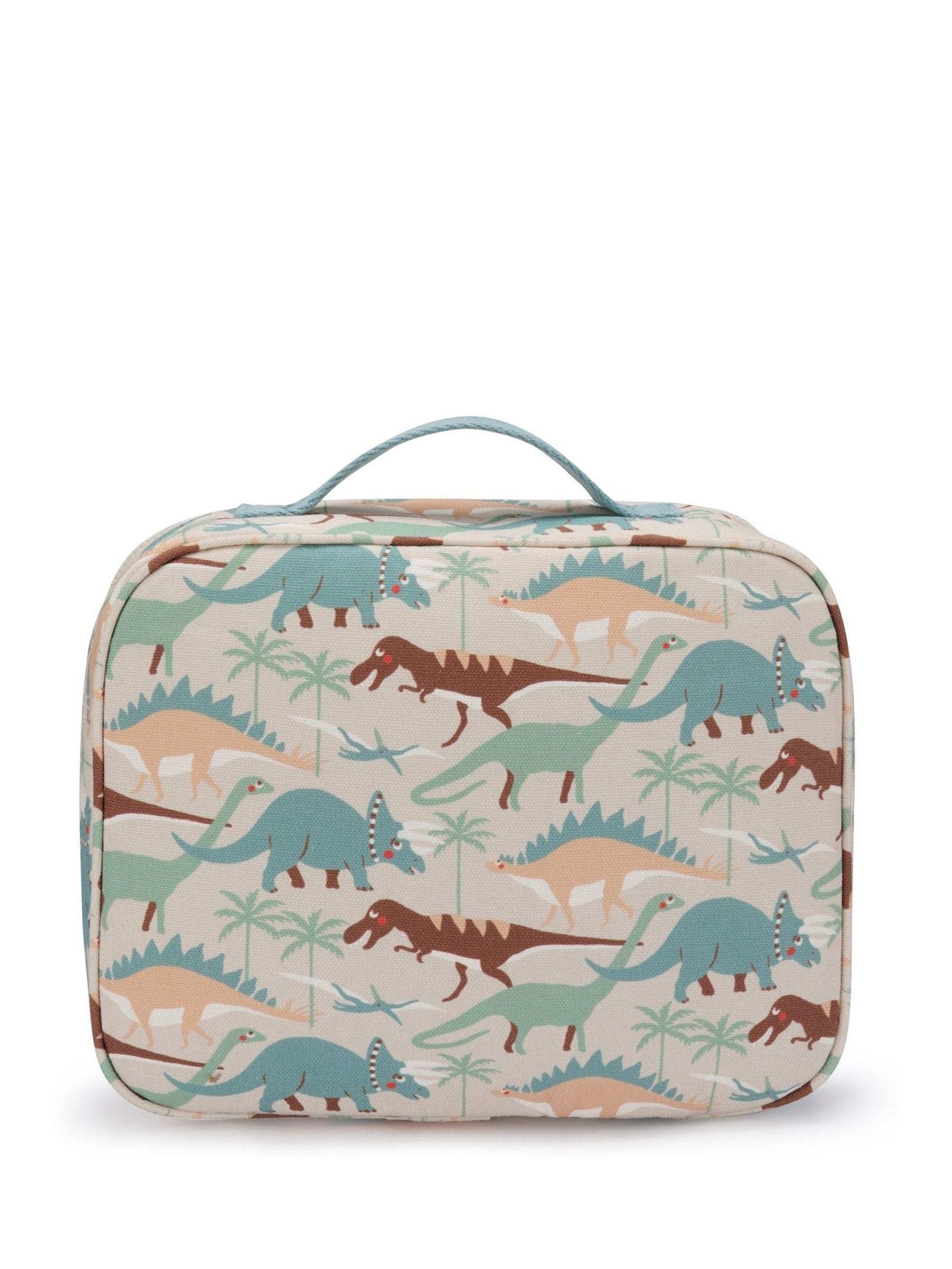 Sophie Allport Natural Dinosaur Camouflage Lunch Bag (British brand)