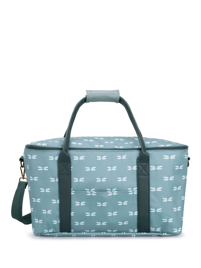 Sophie Allport grey blue dragonfly print insulated picnic bag 22 litre (British brand)