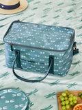 Sophie Allport grey blue dragonfly print insulated picnic bag 22 litre (British brand)