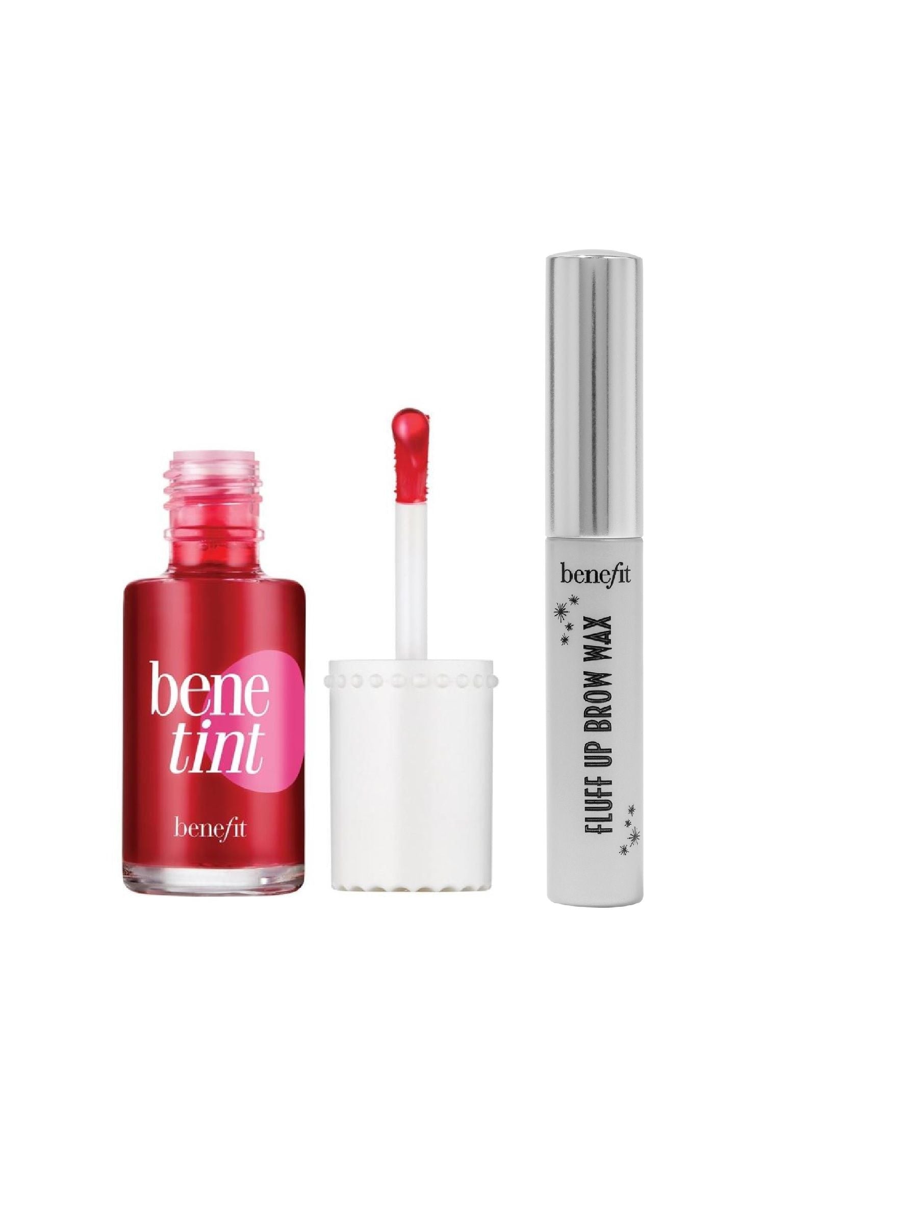 Benefit Benetint Bundle lip stain and brow wax, imported from the UK