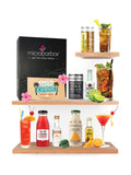 MicroBarBox Beach Bar Cocktails gift set, imported from the UK