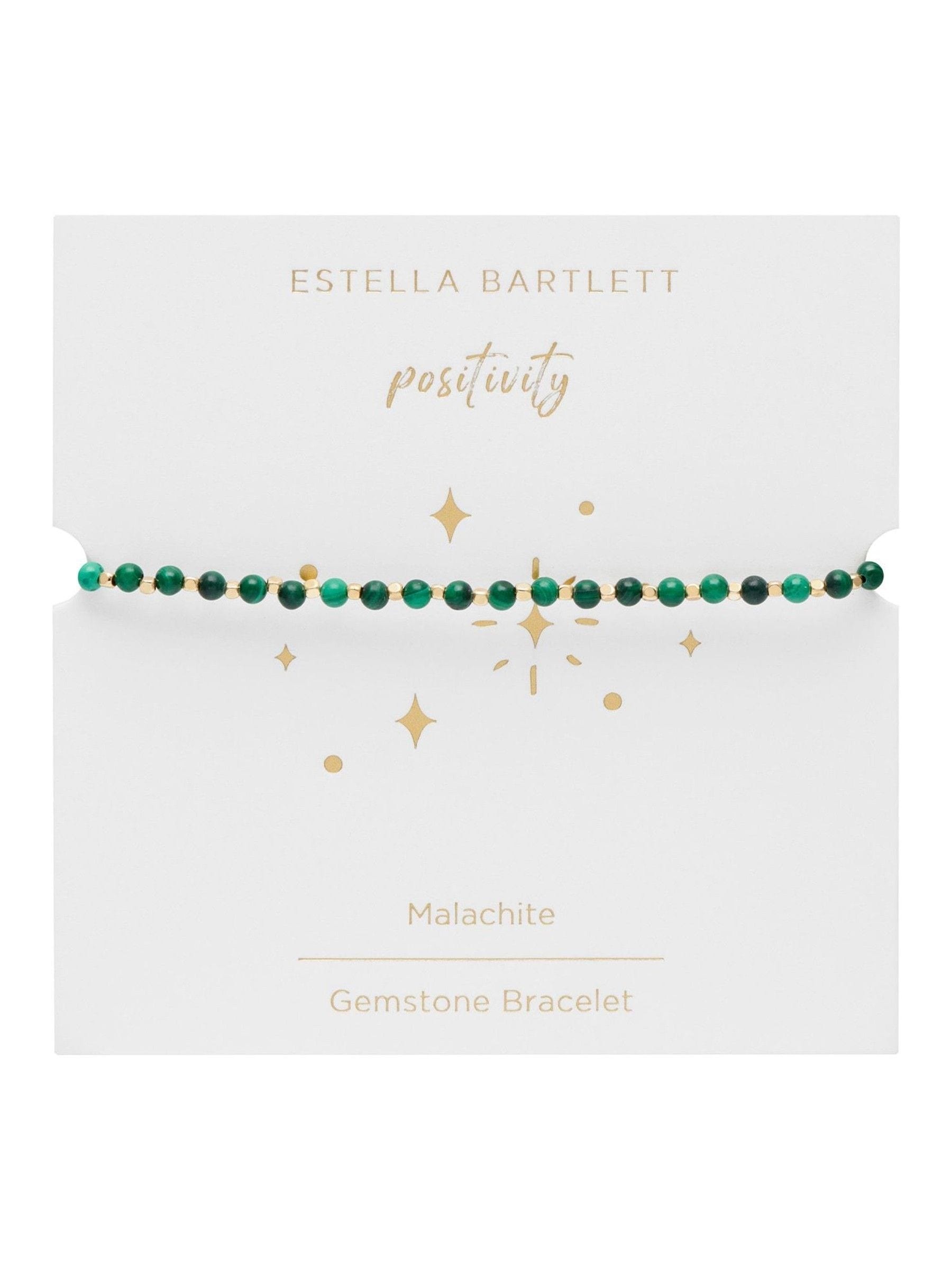 Estella Bartlett Green Wellness Howlite Amelia Bracelet 7 inches - British product