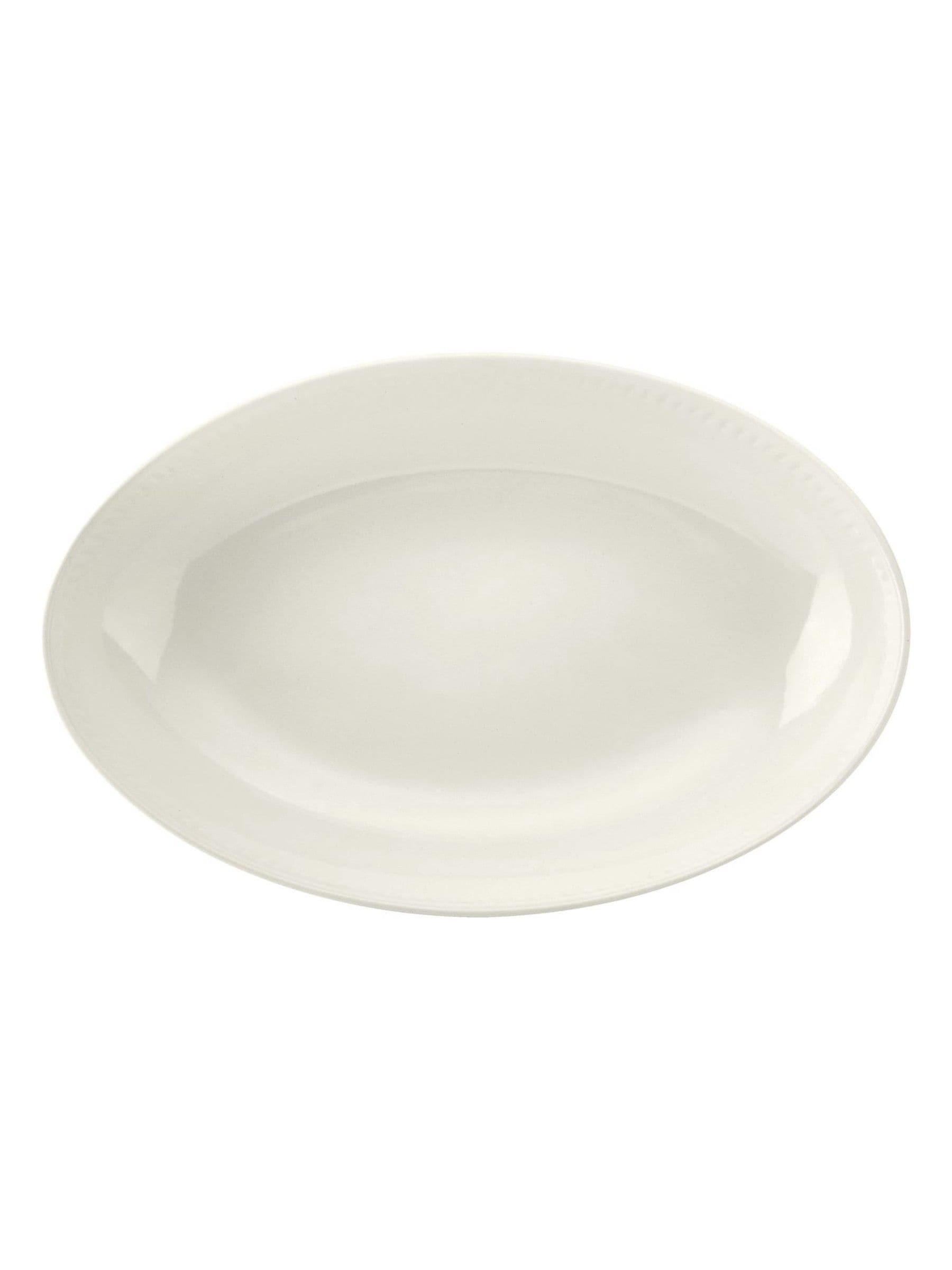 Mikasa White Large Cranborne Oval Ceramic Serving Dish