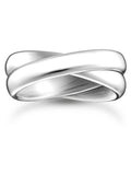 Thomas Sabo Silver Tone Duo Ring