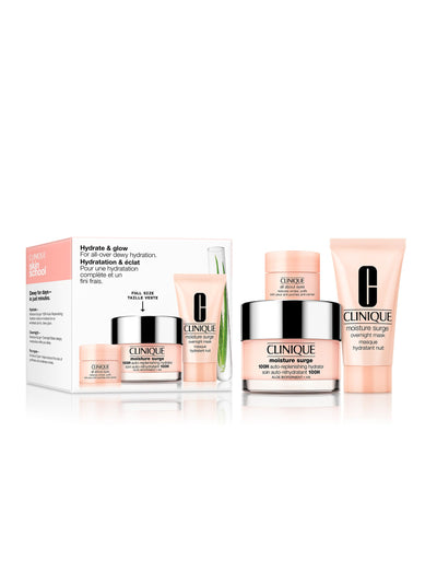 Clinique Hydration Glow For All Over Dewy Skincare Gift Set
