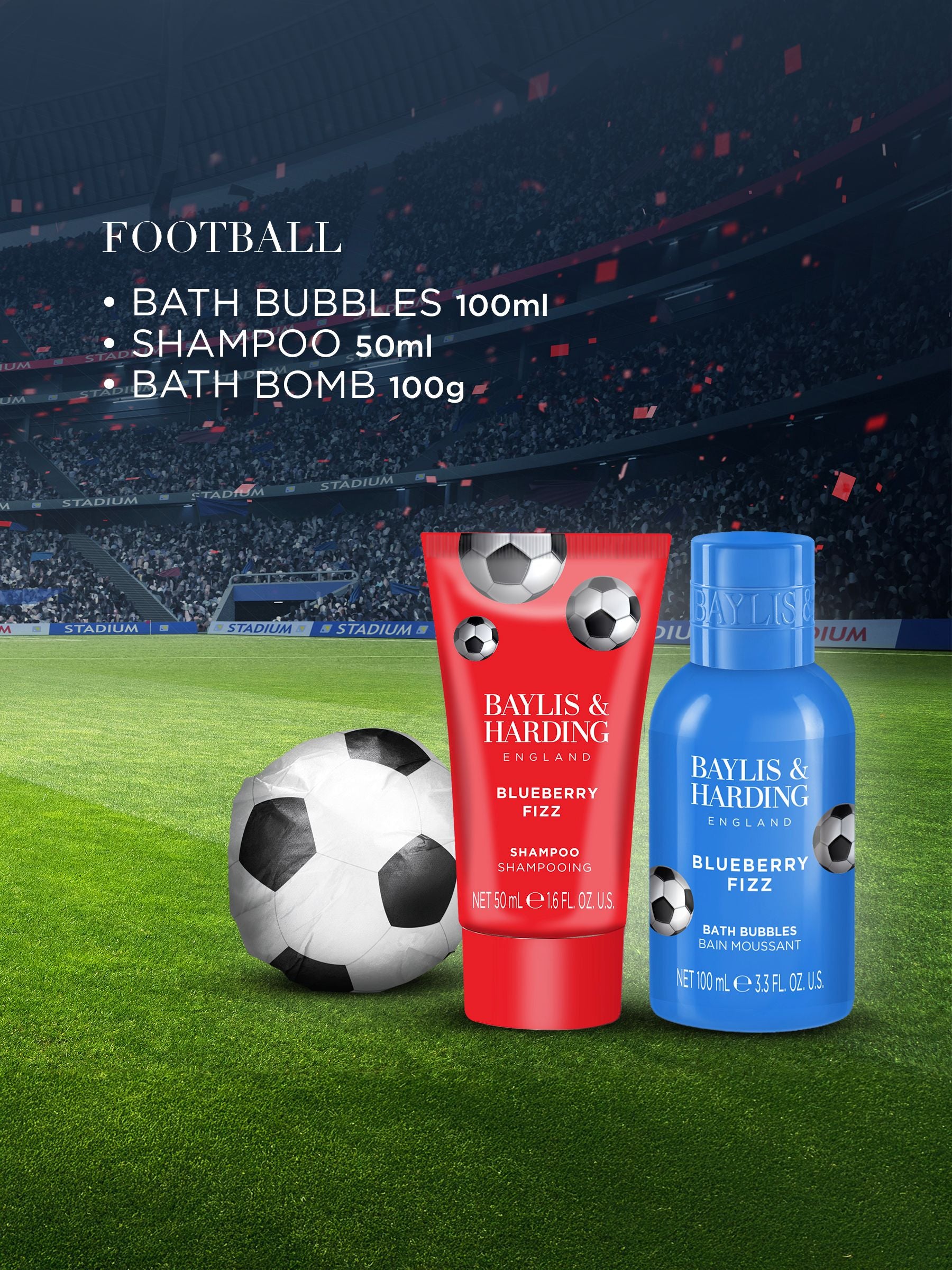 Baylis & Harding Football Stars Wash Bag Gift Set