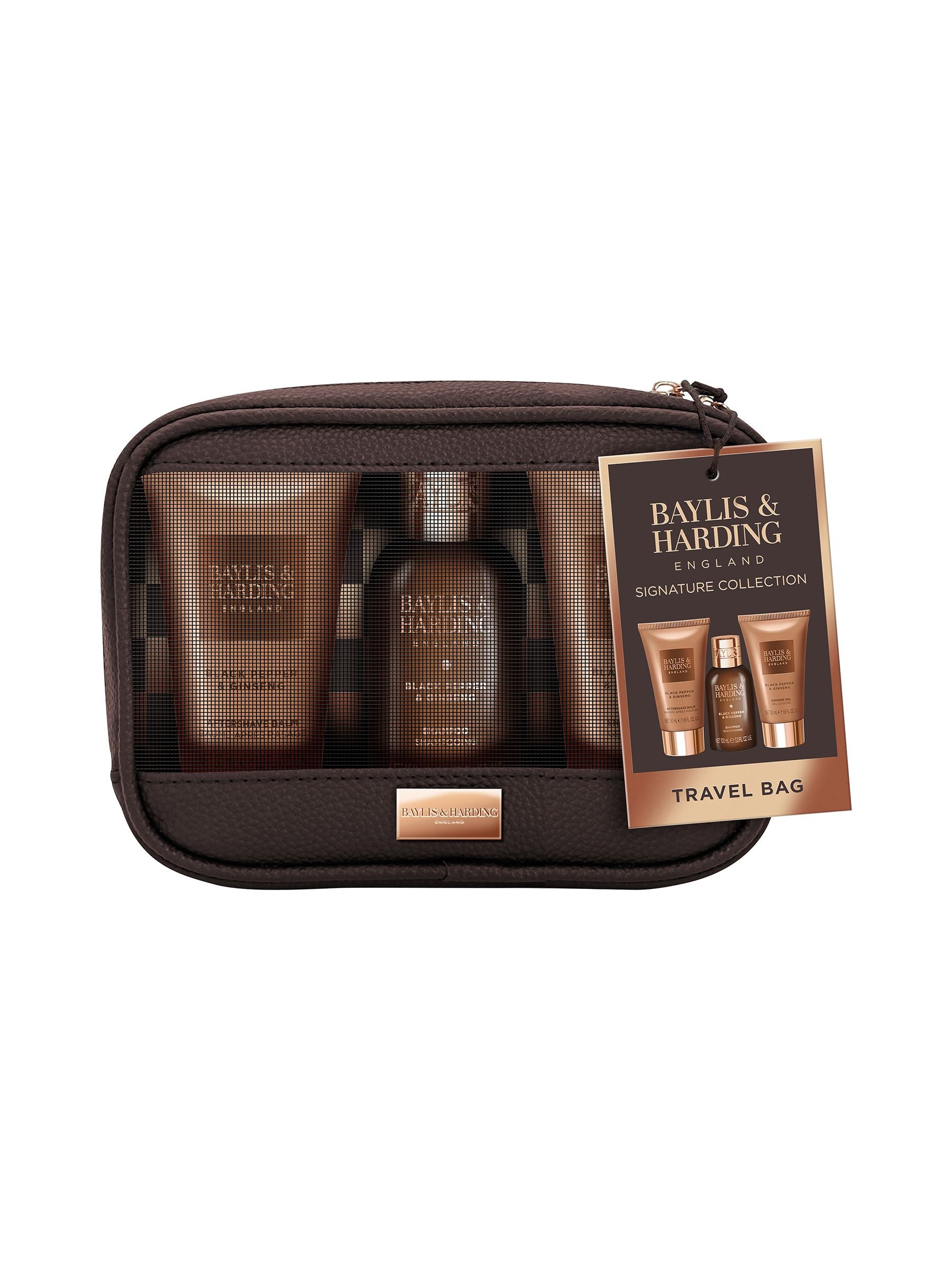 Baylis Harding black pepper ginseng travel set - British product