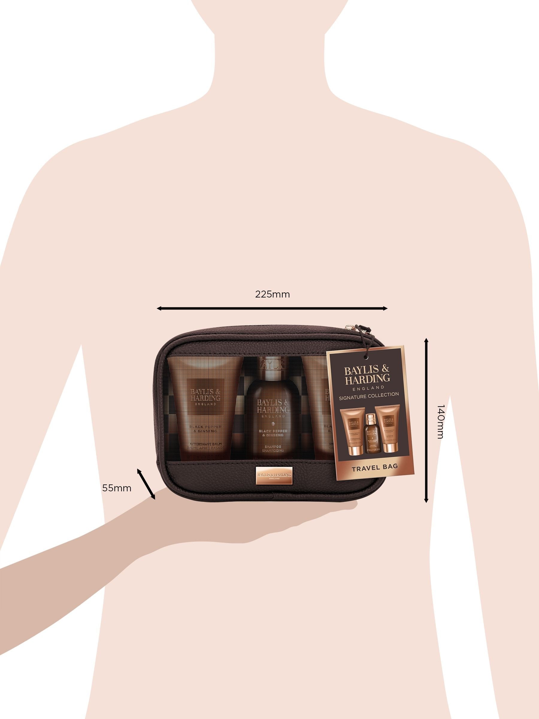 Baylis Harding black pepper ginseng travel set - British product