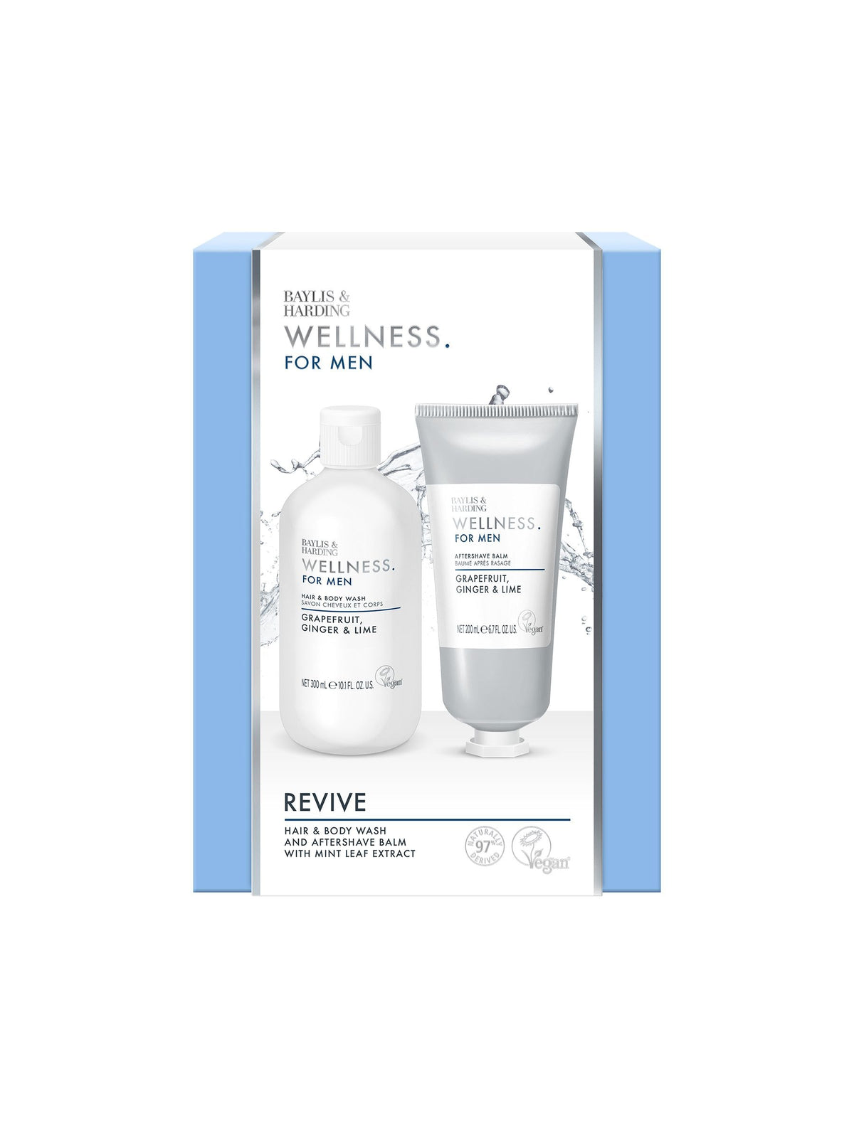Baylis & Harding Revived & Ready men's gift set - British product
