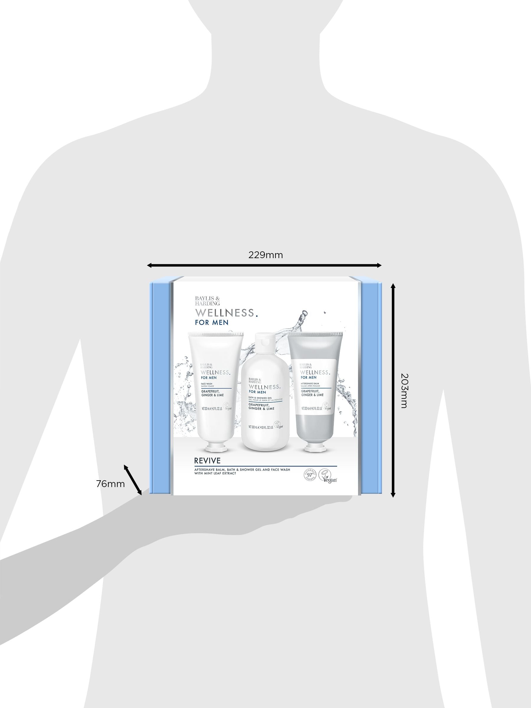 Baylis & Harding men's grooming gift set - British product