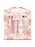 The Luxury Bathing Company Creme Brulee and Orange Blossom Glamorous Glow Gift Set