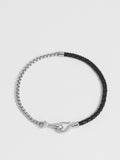 Bartlett London silver tone chain hook bracelet - British product