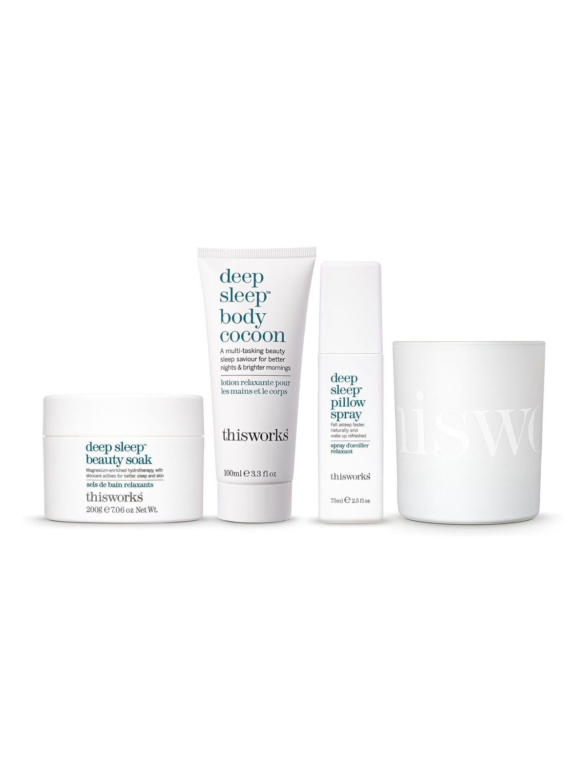 This Works With Sleep Comes Beauty Gift Set (Worth £106)