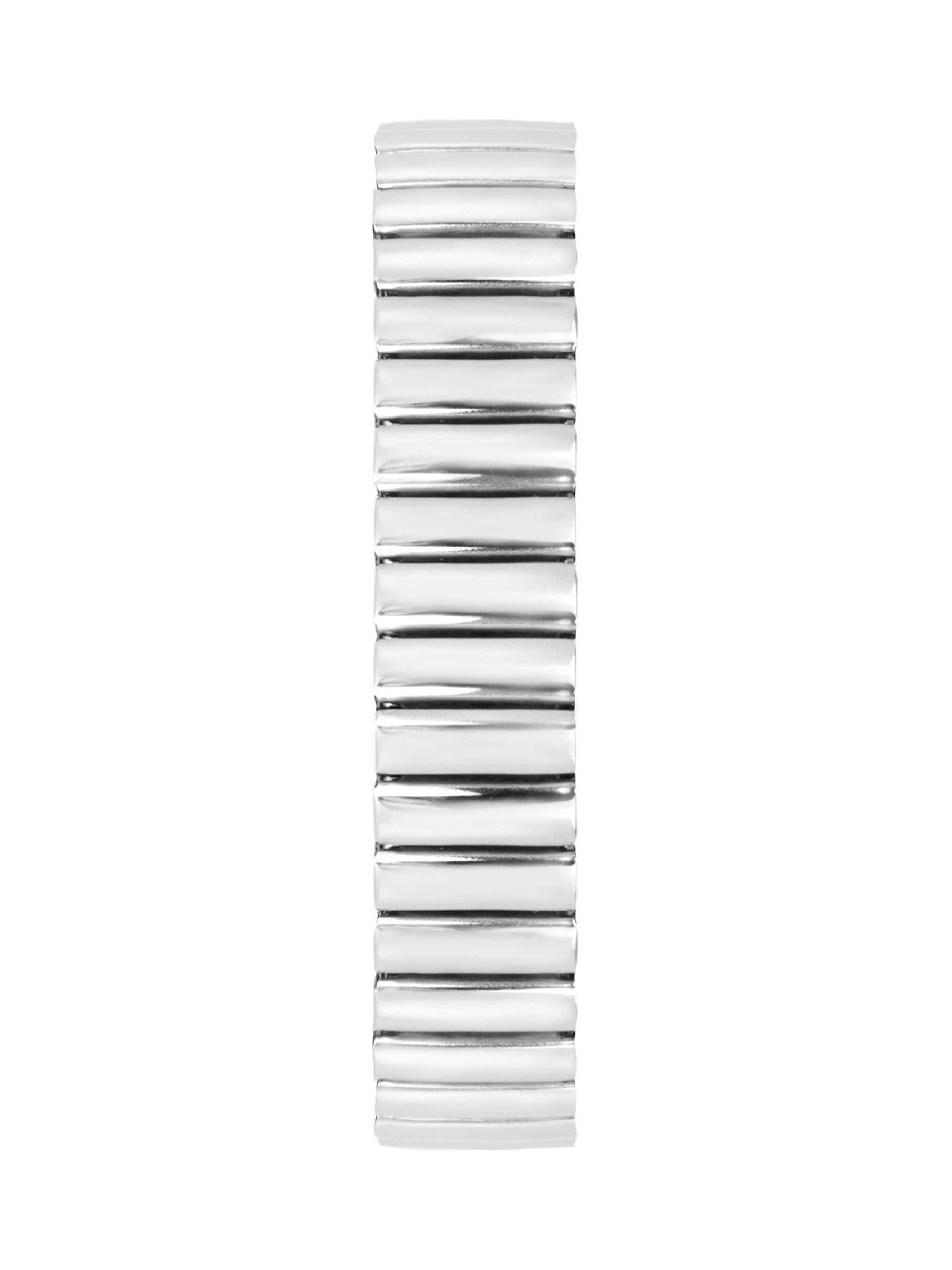 Limit silver 28mm round analogue watch with expanding bracelet, UK version