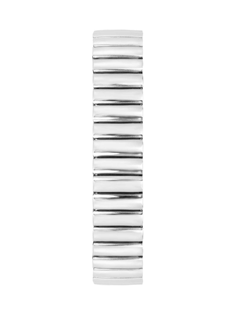 Limit silver 28mm round analogue watch with expanding bracelet, UK version