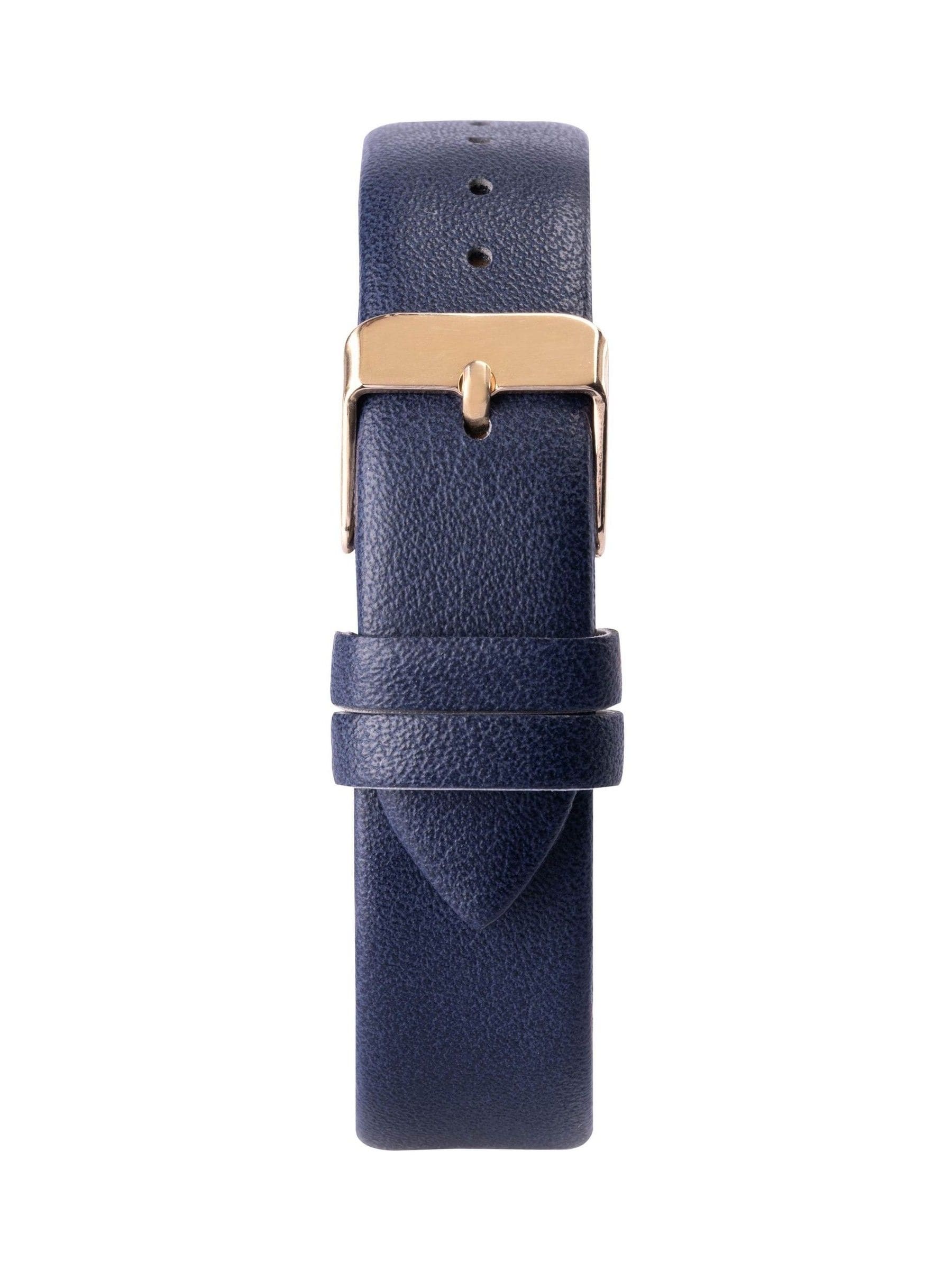 Limit blue analog watch rose gold case 38mm, UK version