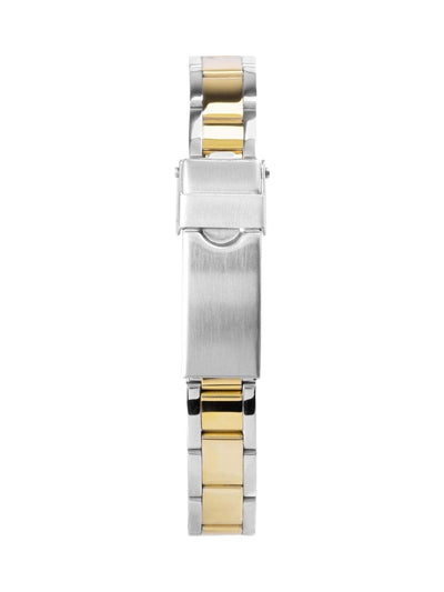 26mm Women's Round Gold Analogue Watch with Two-Tone Bracelet