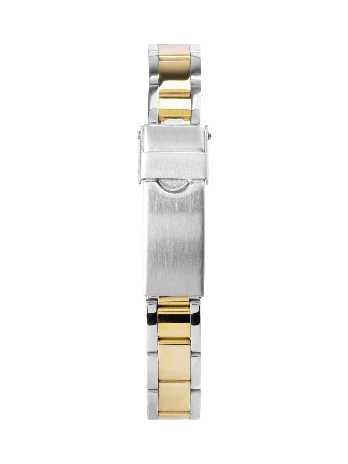 26mm Women's Round Gold Analogue Watch with Two-Tone Bracelet