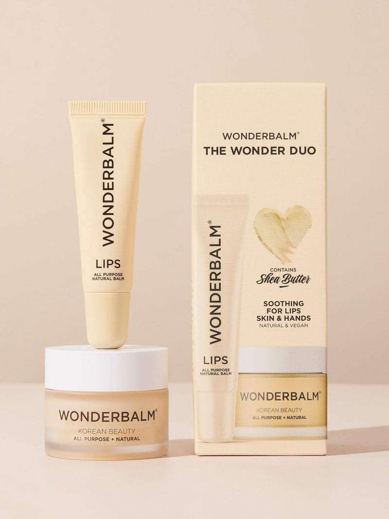 BeautyPro Wonderbalm Duo 20ml skincare set - British product