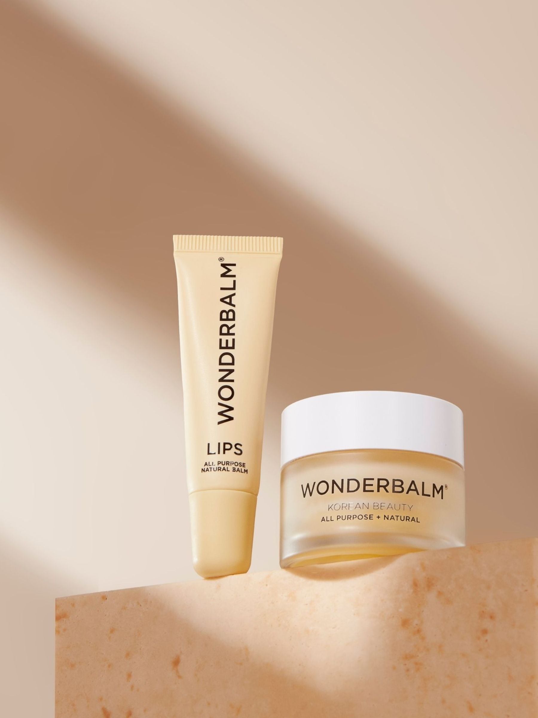 BeautyPro Wonderbalm Duo 20ml skincare set - British product