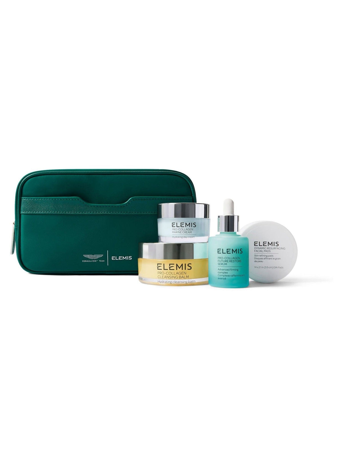 ELEMIS x Aston Martin Aramco Formula One Team Iconic Skincare Collection (Worth £250, 28% Saving)