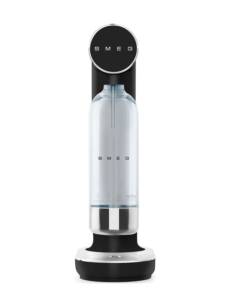 Smeg Matte Black soda maker 800ml (British brand)