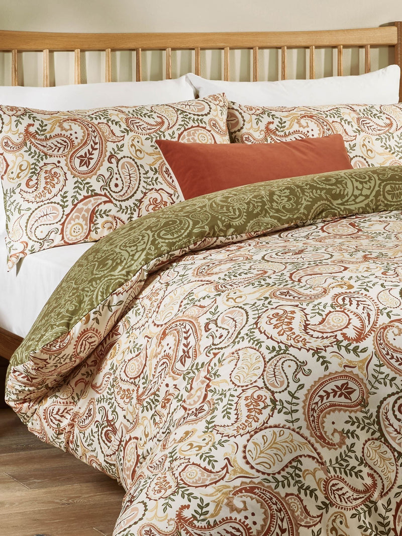 Duvet Day Anika Paisley Printed Multi Duvet Cover Set - British product