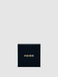 Reiss gold tone Zoe square pendant necklace 44.5cm, imported from the UK