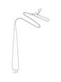 Estella Bartlett silver tone flower necklace 44-48cm - British product