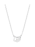Estella Bartlett silver tone flower necklace 44-48cm - British product