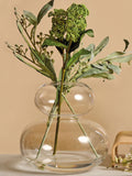 Anton Studio Designs Clear Eclipse glass vase Size ONE - British product