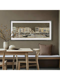 Multicoloured Venetian nights wall art 136cm x 66cm - British product
