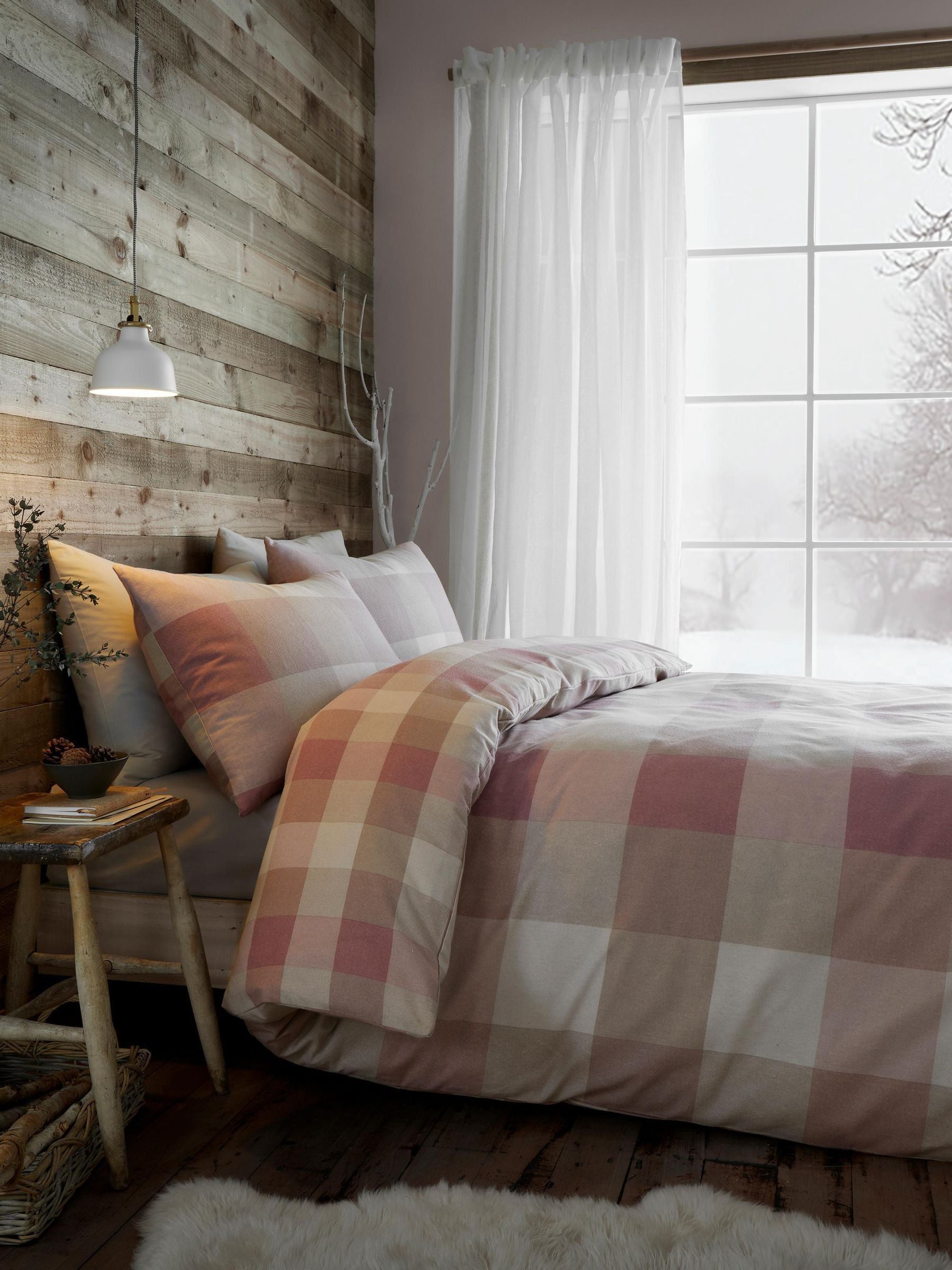 Appletree Ashford Check duvet cover set - British product