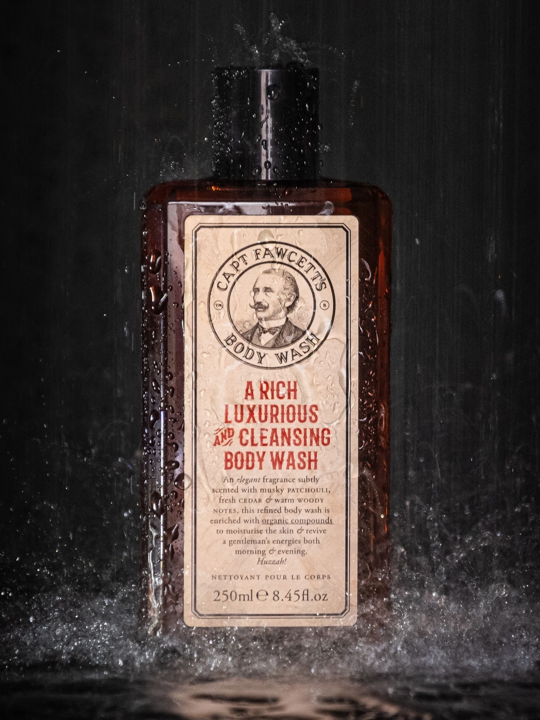 Captain Fawcett Expedition Reserve body wash 250ml - British product