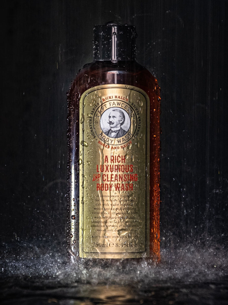 Captain Fawcett body wash and shampoo gift set 250ml - British product