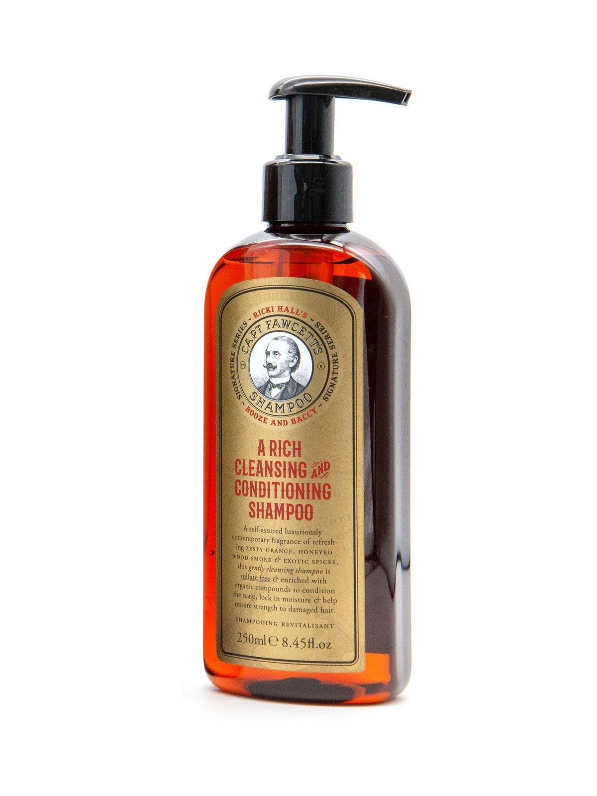 Captain Fawcett body wash and shampoo gift set 250ml - British product