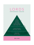 Lords Fragrance House Big Sur room linen spray 50ml, UK version