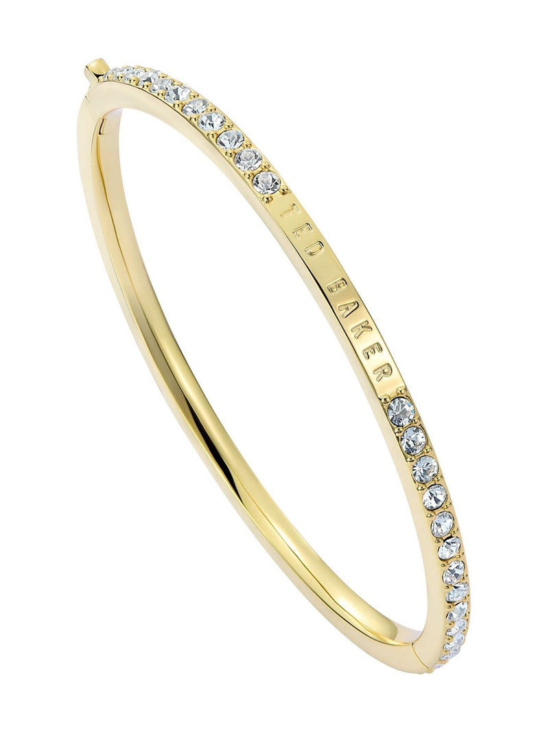 Ted Baker gold crystal bangle bracelet 6cm (British brand)