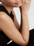 Ted Baker gold crystal bangle bracelet 6cm (British brand)