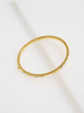 Ted Baker gold crystal bangle bracelet 6cm (British brand)