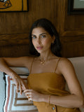 Orelia London gold tone bar link necklace, imported from the UK