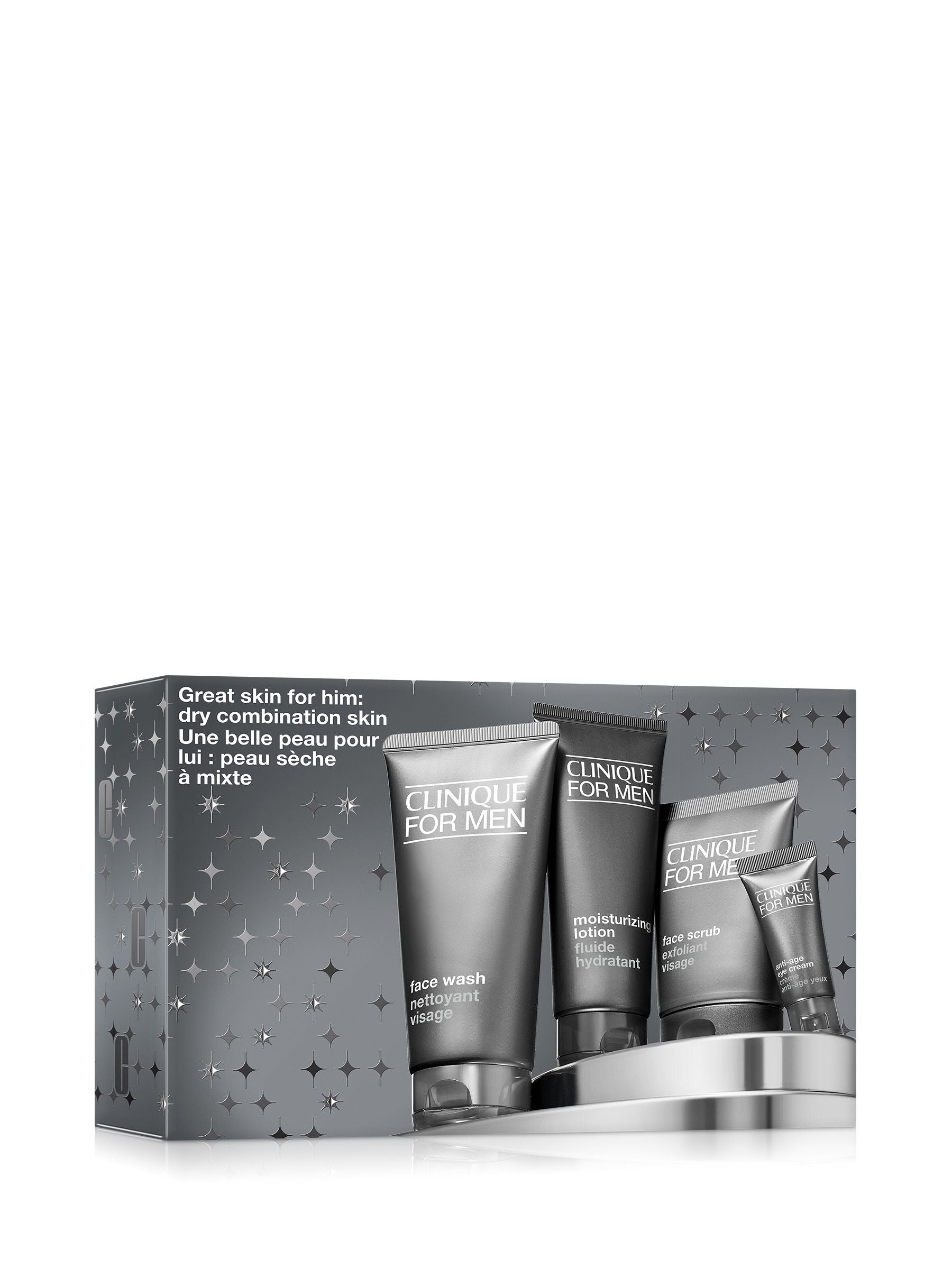 Clinique Great Skin For Him dry combination skin set - British product
