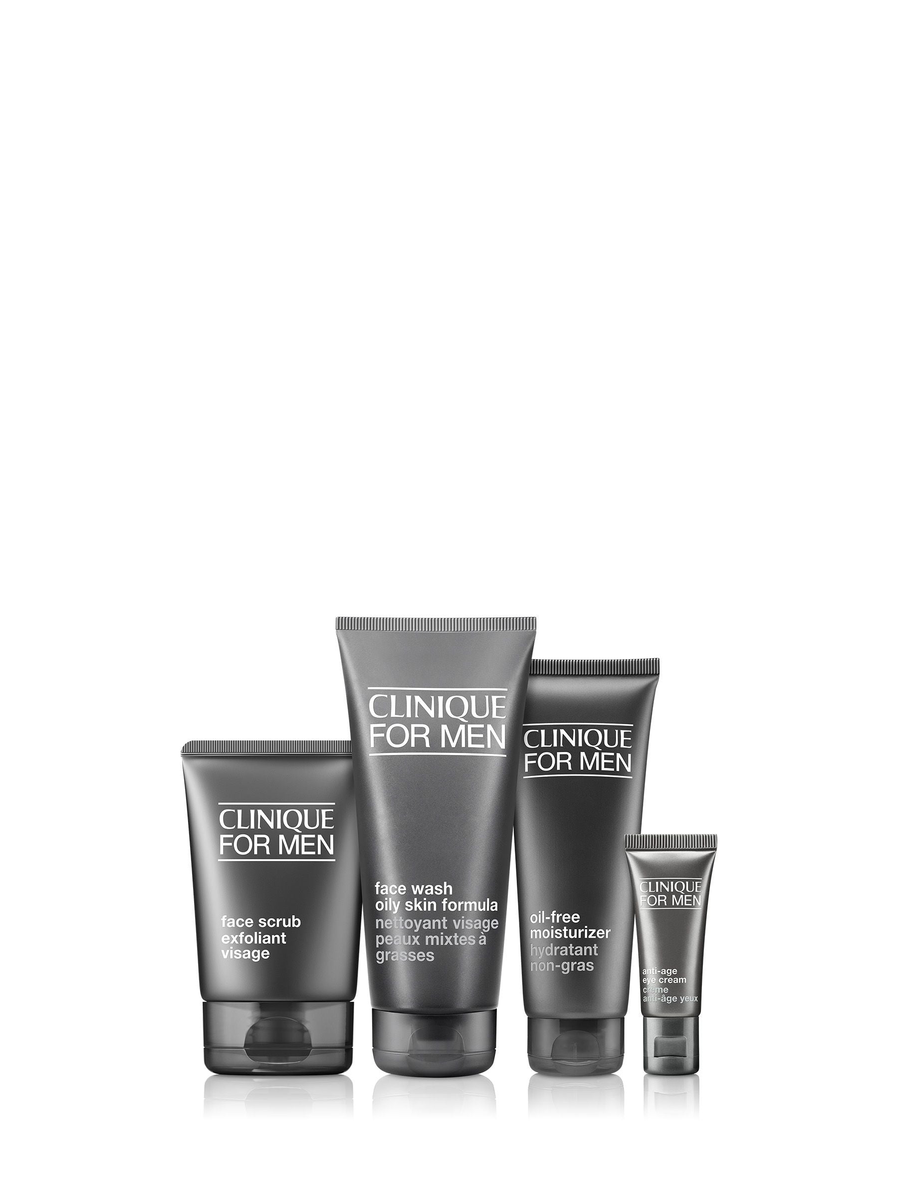 Clinique Great Skin For Him: Dry Combination Oily Skin Set (Worth £116)